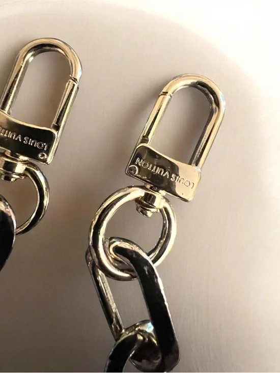 Gold Chain Link LV Bag Replacement Strap 24” - Picture 6 of 7